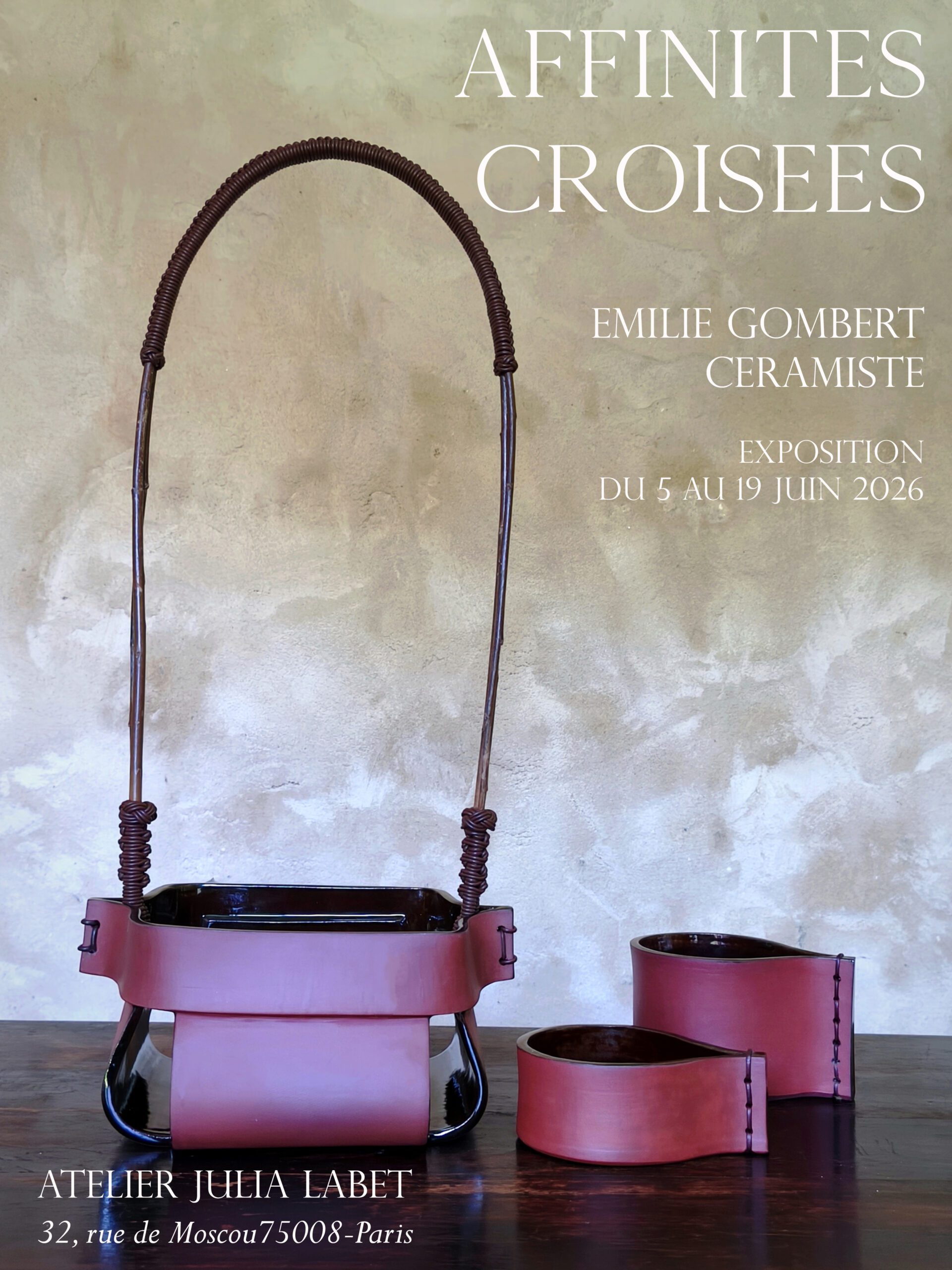 Affiche exposition Émilie Gombert